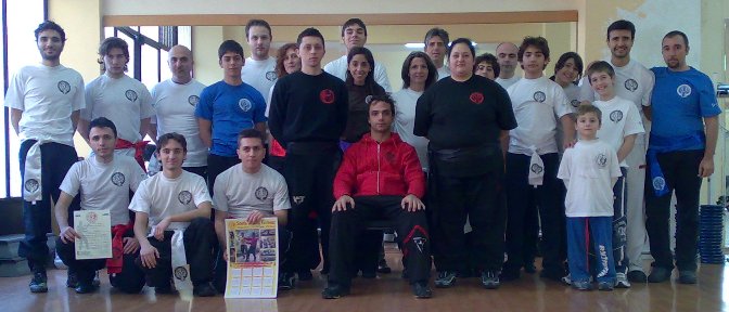 Master Sifu Salvatore Mezzone Campo invernale di Wing Chun e Tai Chi